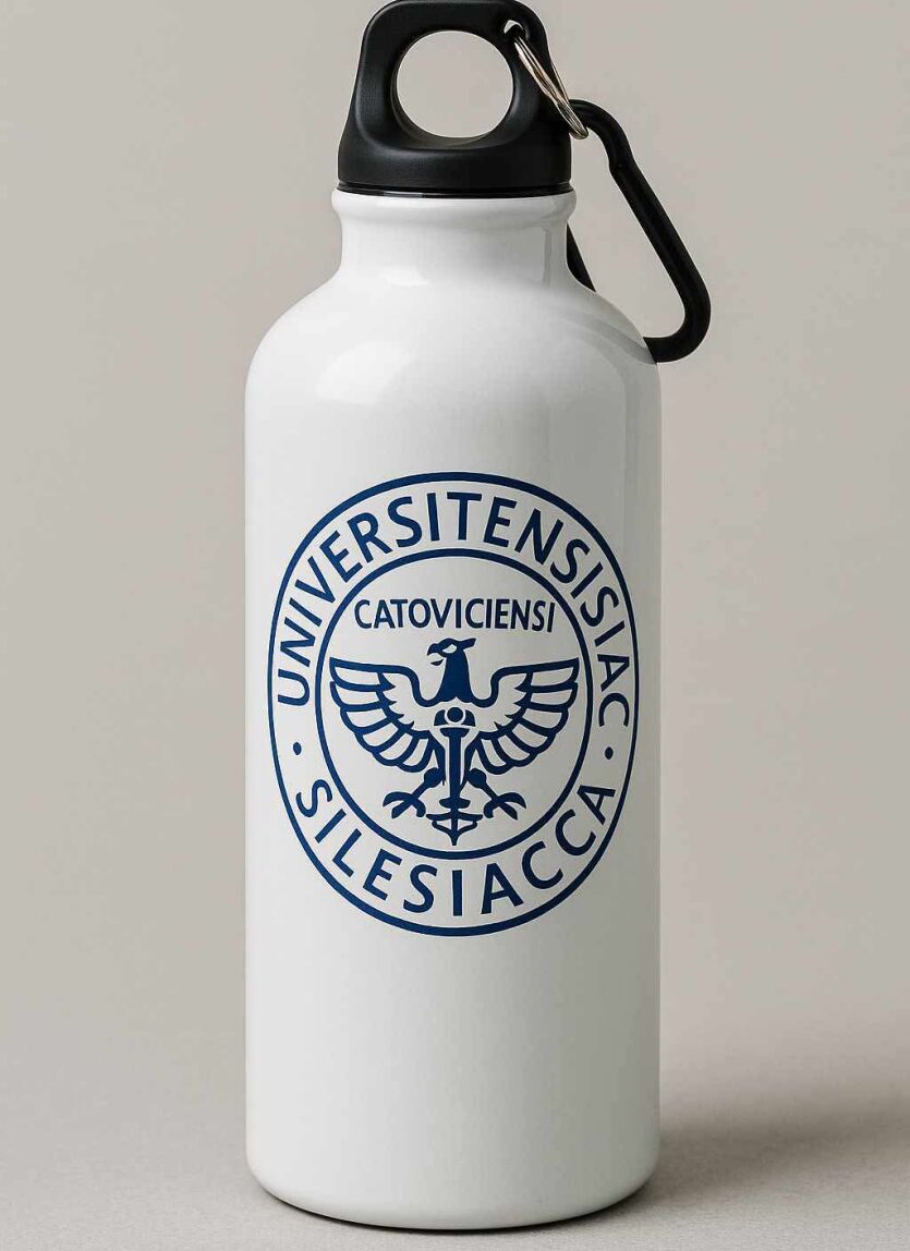 Bidon termiczny z logo uczelni